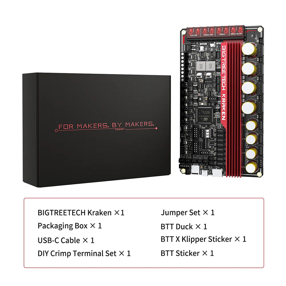 BIGTREETECH Kraken Motherboard Onboard TMC2160 3D Printer Parts Upgrade For BTT PI Raspberry Pi Voron 2.4 Voron Trident