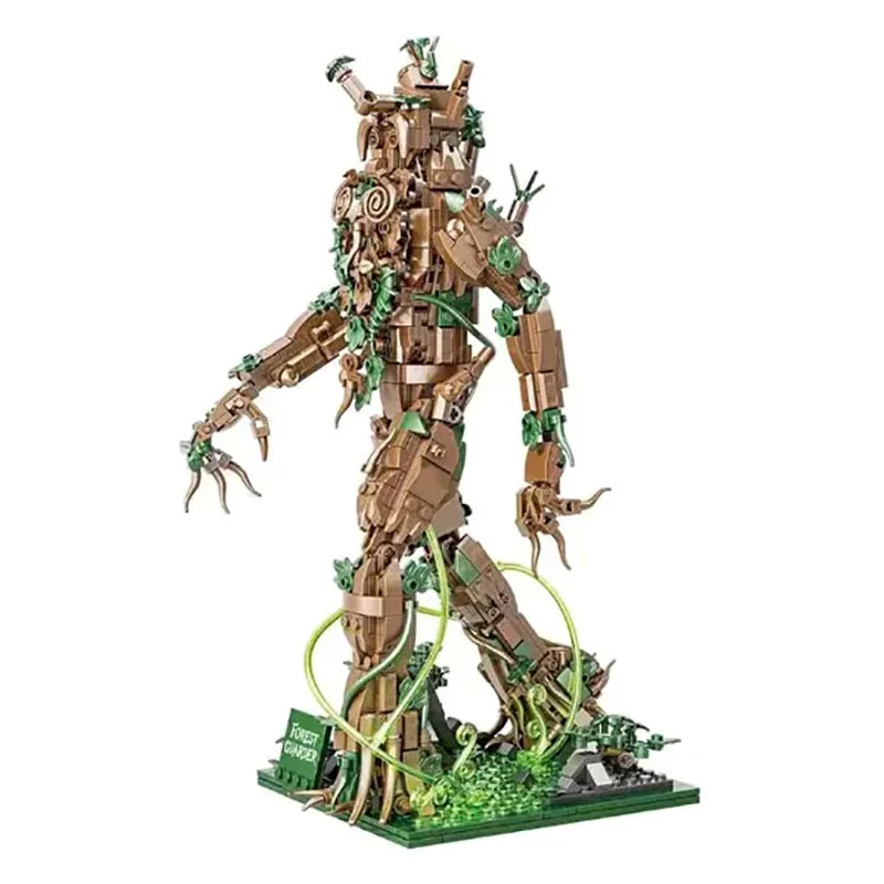 879PCS MOC Movie Expert Rings Dark Lord Building Block Set Magic World Lord Robot Assemble Model Bricks Toys Adult Kids Boy Gift