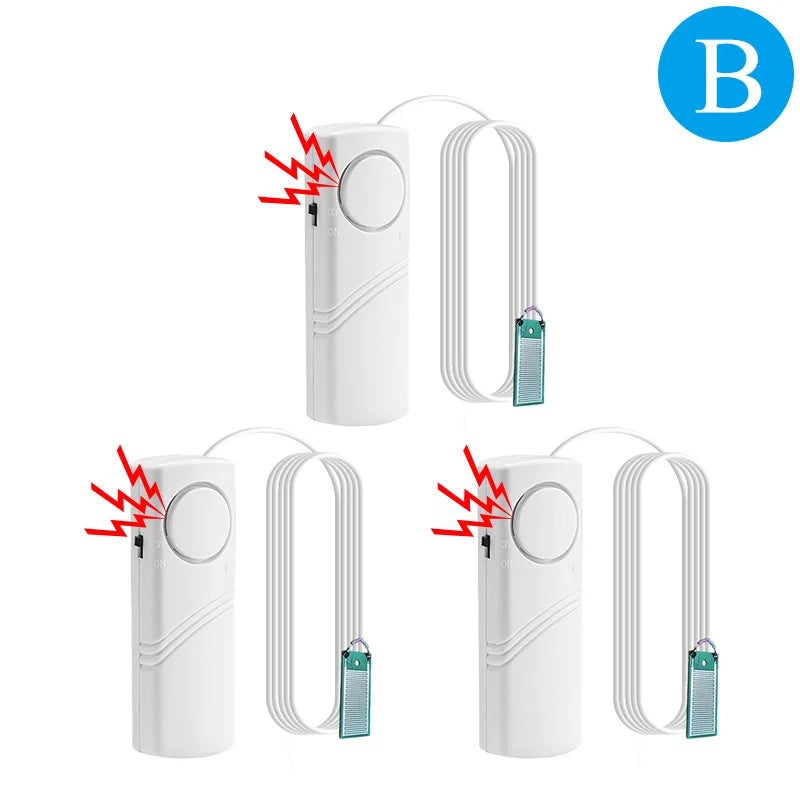 Home Water Leak Sensor Sound Alarm independent Leak Leakage Detector Water Level Flood Overflow Warning Detection Security Alarm
