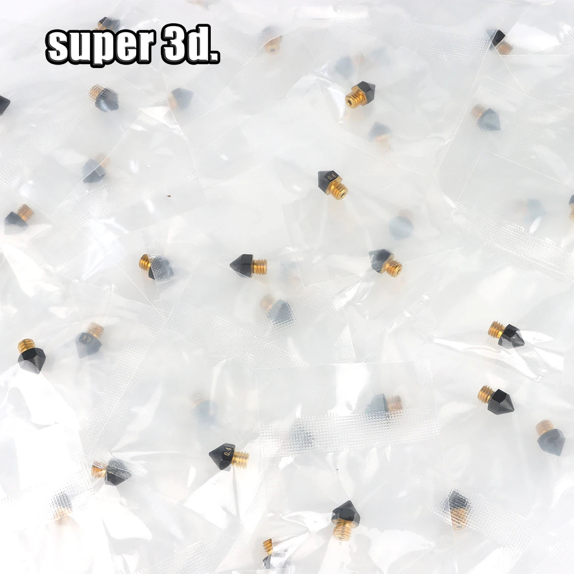 1/2/5PCS MK8/E3D/Volcano Brass PTFE Nozzle Coated Non Stick Filament 0.2/0.3/0.4/0.6/0.8/1.0mm 3D Printer Ender 3 envio gratis