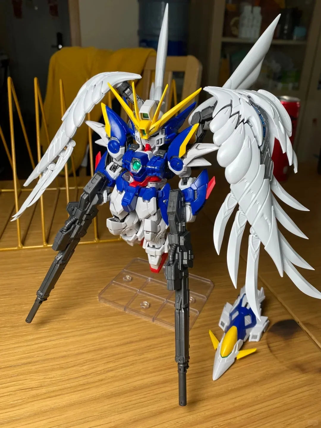 GL MODEL MGSD Wing Zero EW Assembly Model Kit XXXG-00W0 Robot With Stickers Action Figure Plastic Model Kits Toys gifts