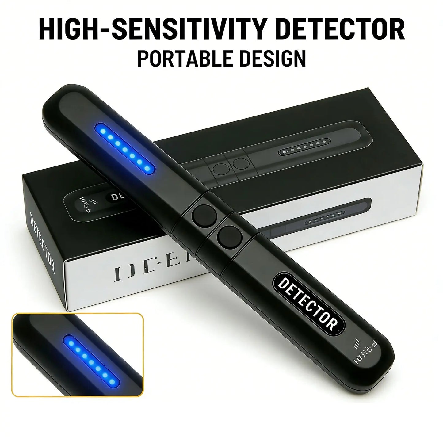 YJ1 Multi-functional privacy detector, emergency lighting, anti-eavesdropping and anti-spying, portable and long-lasting battery