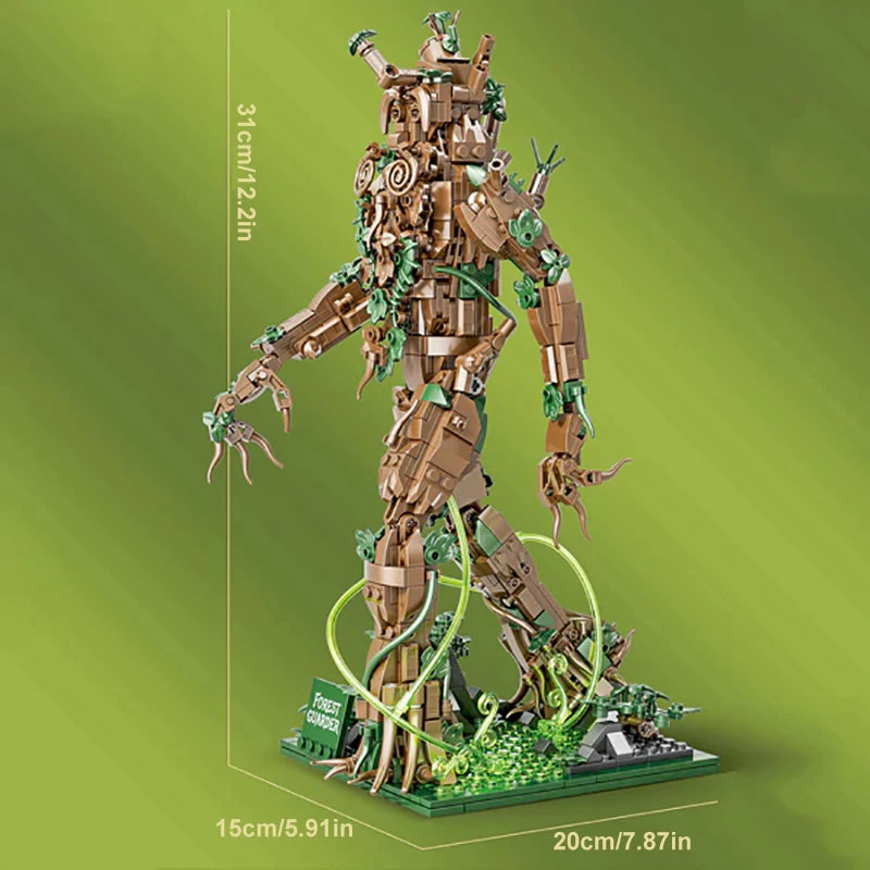 879PCS MOC Movie Expert Rings Dark Lord Building Block Set Magic World Lord Robot Assemble Model Bricks Toys Adult Kids Boy Gift