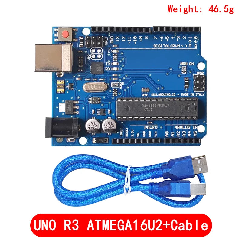 1Set UNOR3 Official Box ATMEGA16U2 / UNOR3+WiFi R3 MEGA328P Chip CH340G For Arduino UNOR3 Development Board WeMos ESP8266