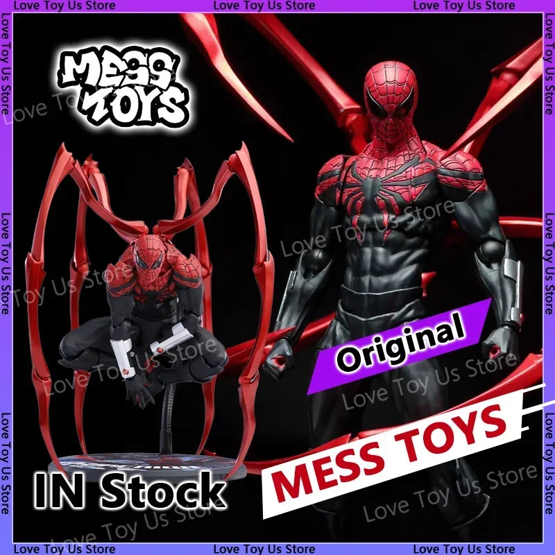 Hot Mess Toys Superior Spider Man Doctor Octopus Peter Parker Messtoys Spiderman Neighbor Anime Action Figure Gifts Toys