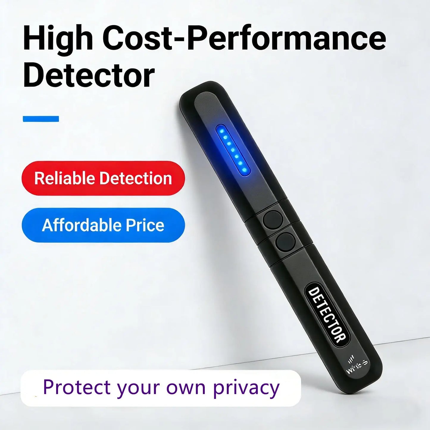 YJ1 Multi-functional privacy detector, emergency lighting, anti-eavesdropping and anti-spying, portable and long-lasting battery