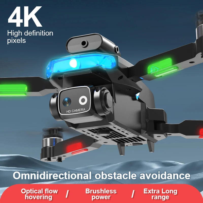 LF635 Pro RC Drone 4K HD Dual Camera Aerial photography WIFI FPV Optical Flow Obstacle Avoidance Foldable Quadcopter Model Toys