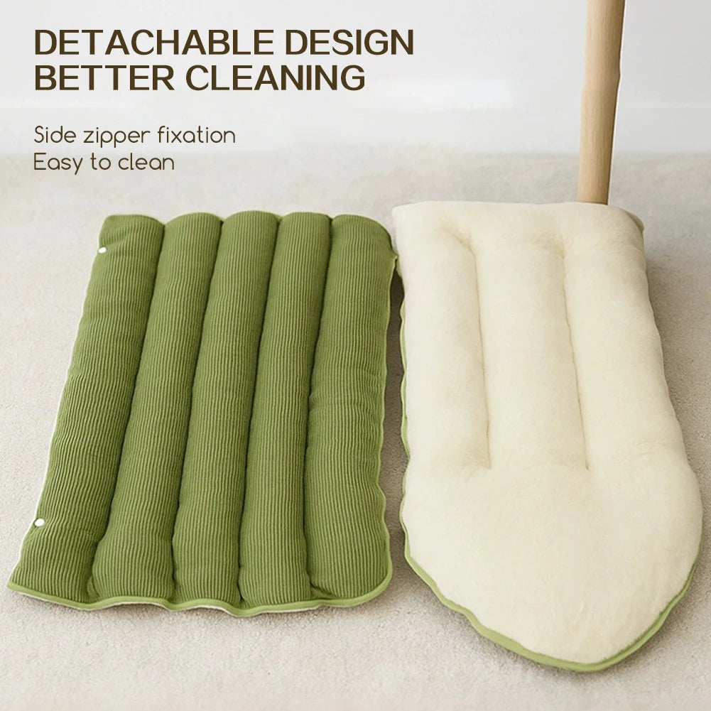 Removable Pet Bed,Pet Dog Cave Bed,Plush Thickening Fleece Warm Soft Beds For Puppy Cats Tent Sleeping Mats For Small Medium Pet
