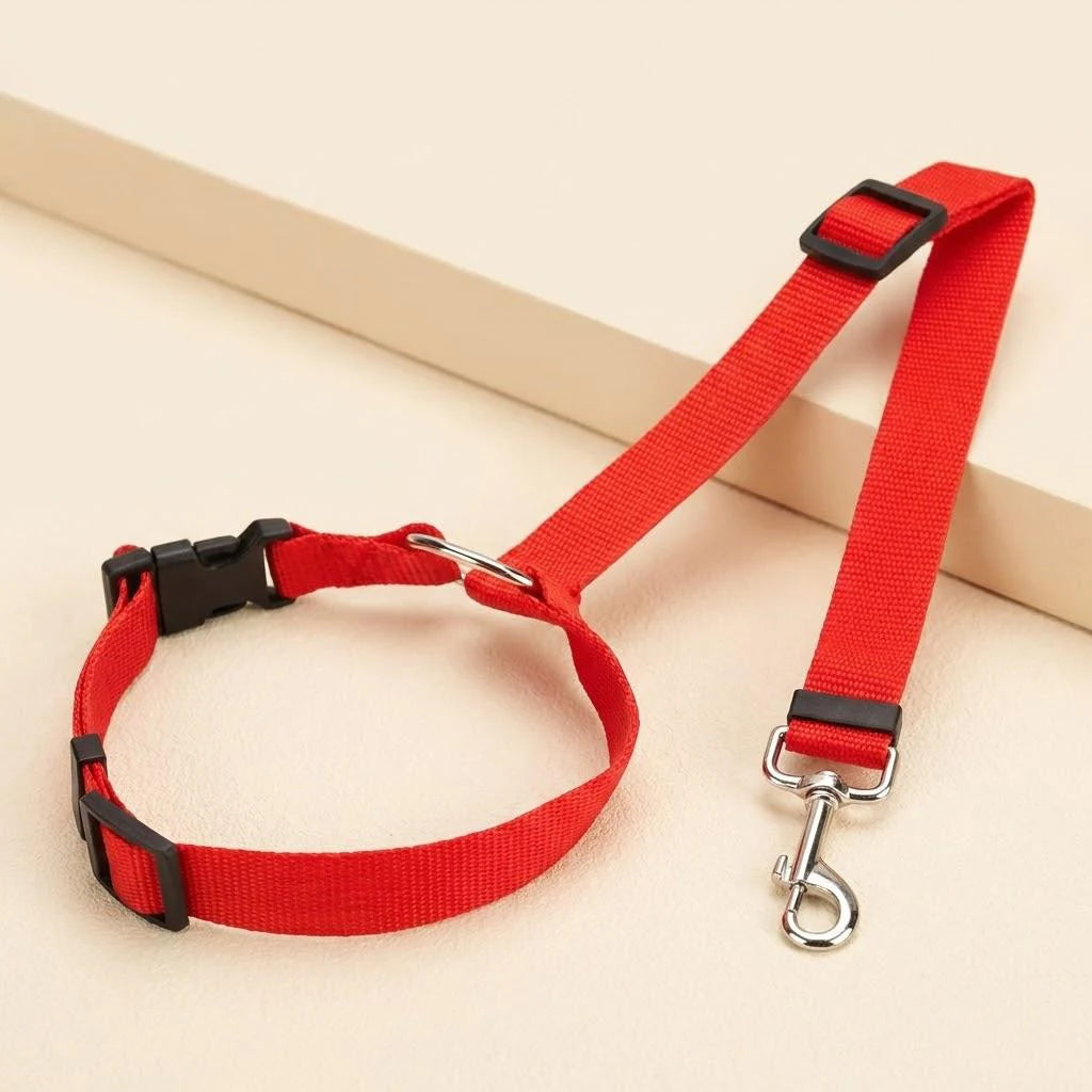 Adjustable Pet Car Seat Belt Safety Harness Leash Lead for Dogs Cats Dog Collars and Leashes Pet Accessories