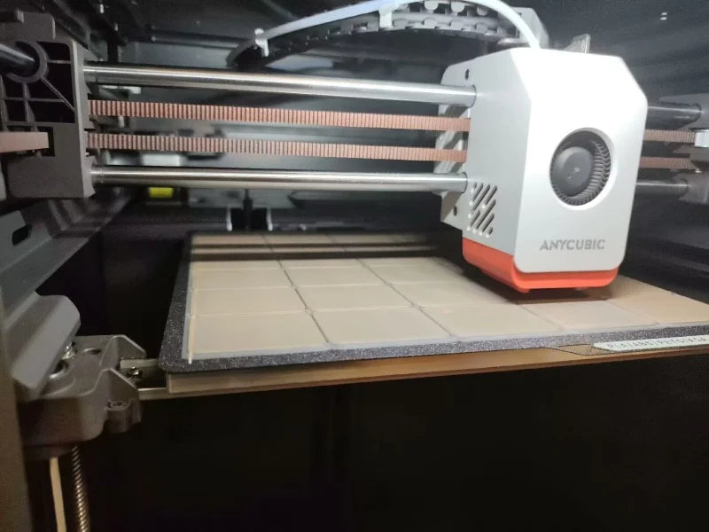 Funssor Anycubic   kobra s1/ S1C 3D Printer 8mm Aluminum alloy CNC Heat Bed Build Plate 110/220V Silicone Heater Pad Upgrade Kit