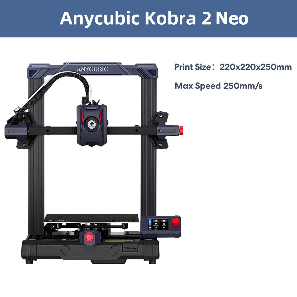 ANYCUBIC Speed FDM Series 3D Printer Kobra 2 Max 3D Printer Large Size Auto-levelling DIY FDM 3D Printers Kobra 2 Pro