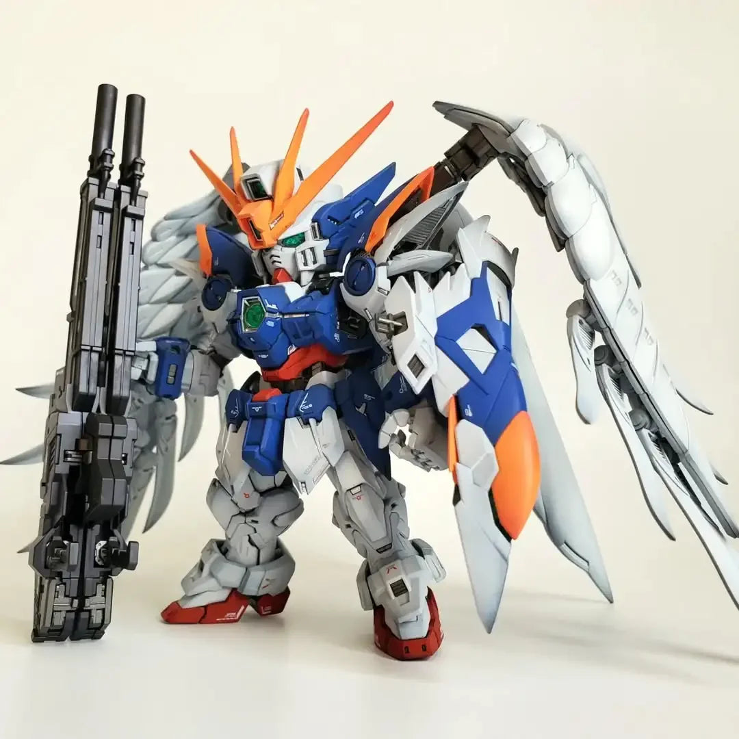 GL MODEL MGSD Wing Zero EW Assembly Model Kit XXXG-00W0 Robot  With Stickers Action Figure Plastic Model Kits Toys gifts