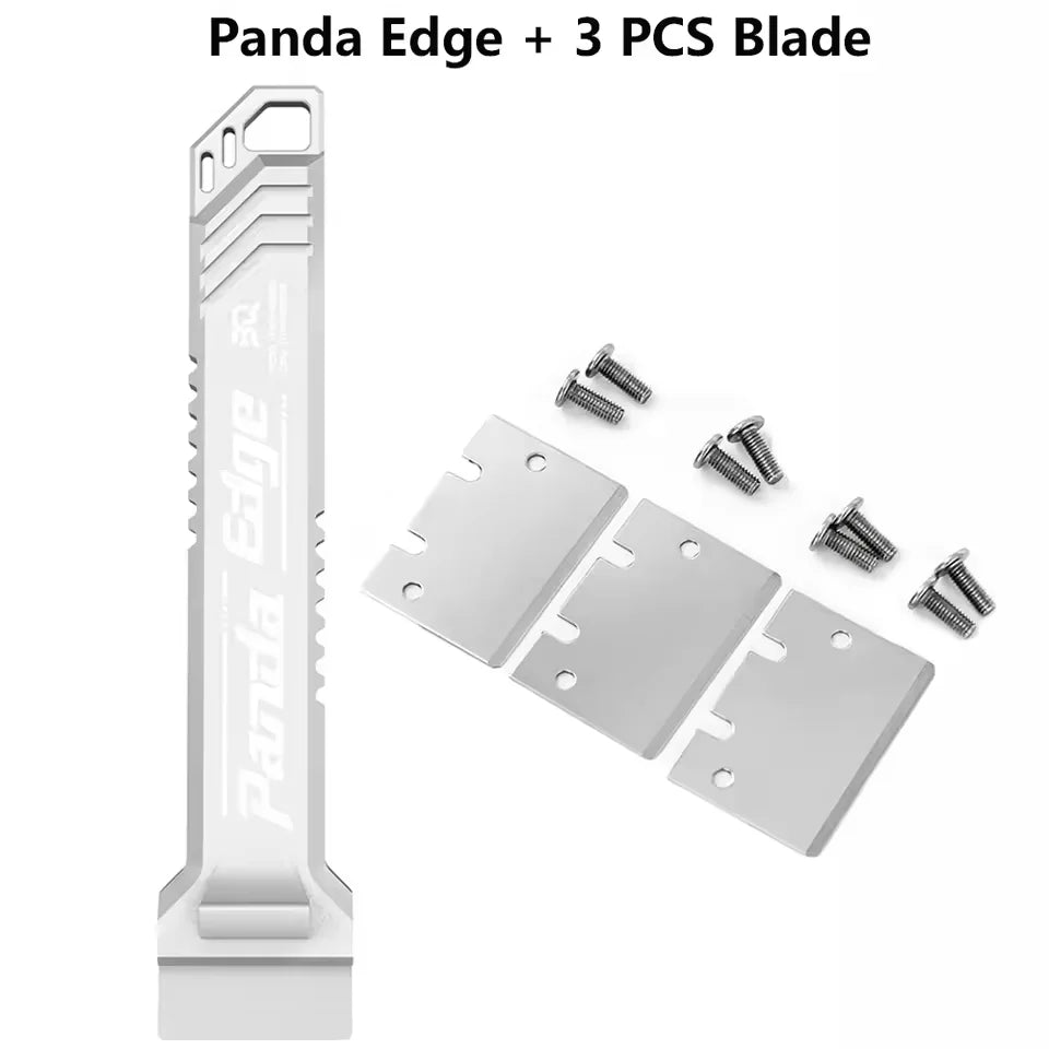 BIGTREETECH Panda Edge FDM 3D Printer Scraper All Metal CNC Machined SK5 Blade Cleaning Tool Shovel For Bambu Lab Creality Voron