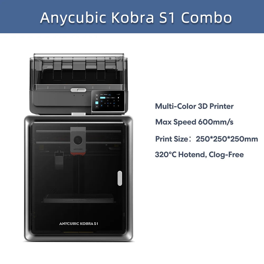 ANYCUBIC Speed FDM Series 3D Printer Kobra 2 Max 3D Printer Large Size Auto-levelling DIY FDM 3D Printers Kobra 2 Pro