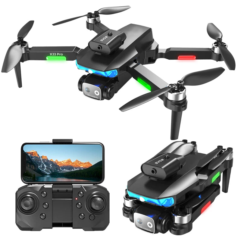 LF635 Pro RC Drone 4K HD Dual Camera Aerial photography WIFI FPV Optical Flow Obstacle Avoidance Foldable Quadcopter Model Toys