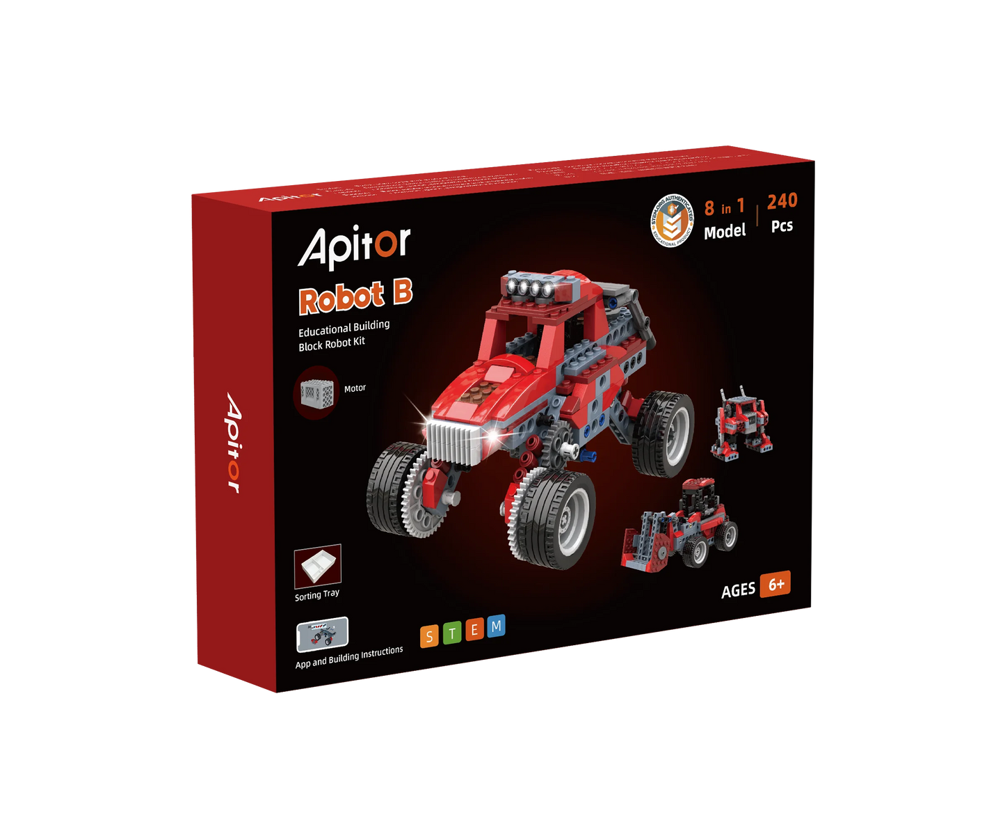 8 in 1 STEM Kits for Kids Age 6-8, DIY Electronic Monster Truck Building Kit, STEM Toys for Boys Craft Projects, Build Robot DIY