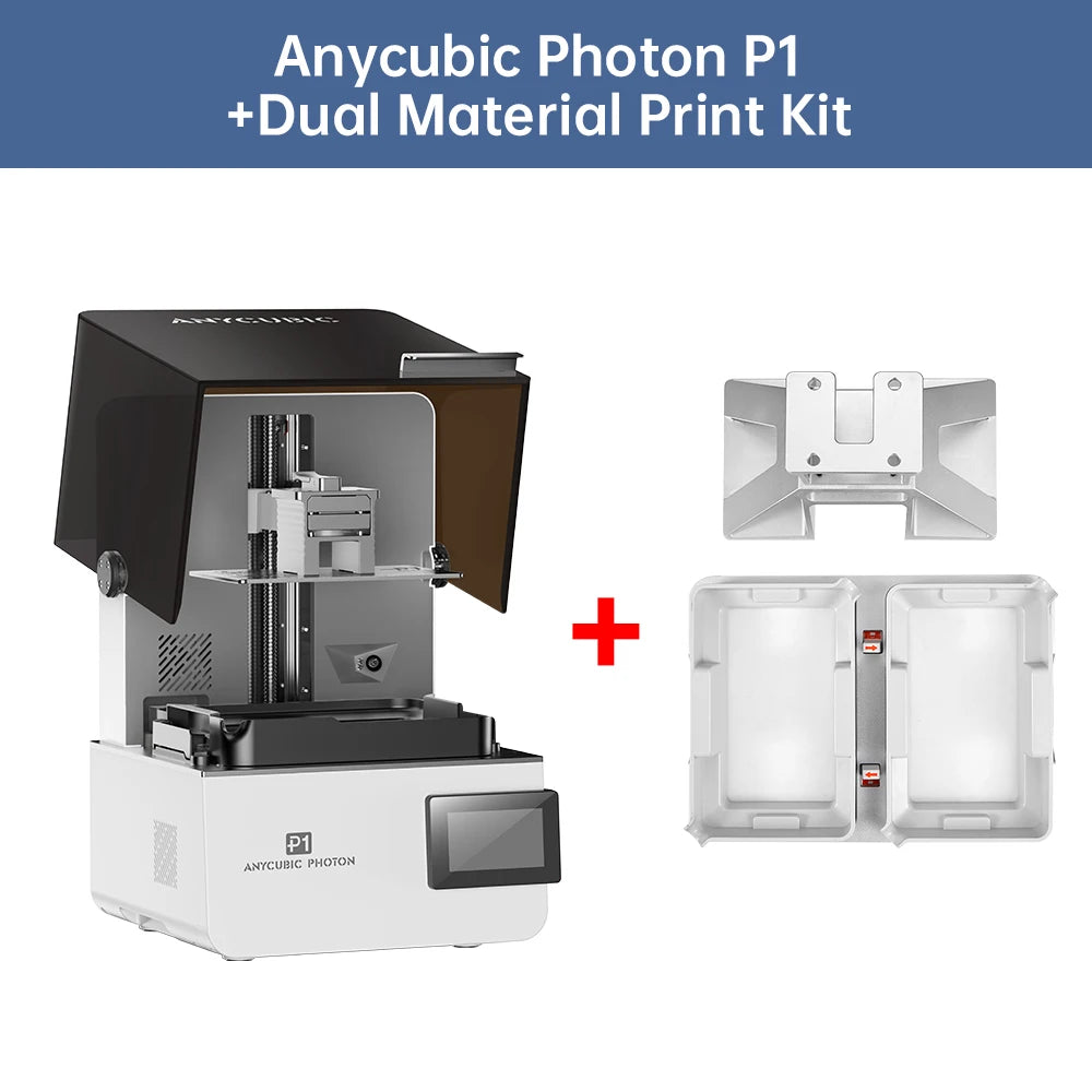 ANYCUBIC Newest Photon P1 AE Version 14K SLA LCD Resin 3D Printer Precision-Fitted Ball Screw Printing Size 223*126*230mm