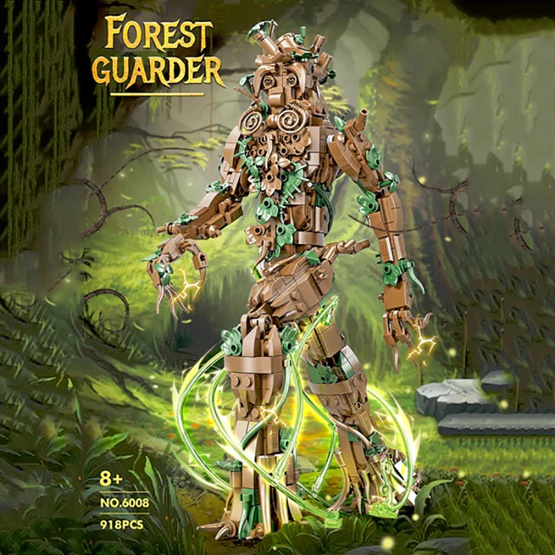 879PCS MOC Movie Expert Rings Dark Lord Building Block Set Magic World Lord Robot Assemble Model Bricks Toys Adult Kids Boy Gift
