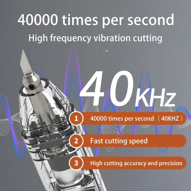 Ultrasonic cutting knife Magicutter handheld ultrasonic cutter deburring cutting machine 3d printer plastic