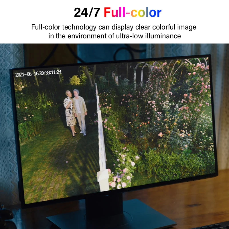 Dahua Original PDW3849-A180-AS-PV 8MP 180° IP Camera Red & Blue Warning Lights Alarm Sounds Two-way Audio EPTZ Smart Dual Light