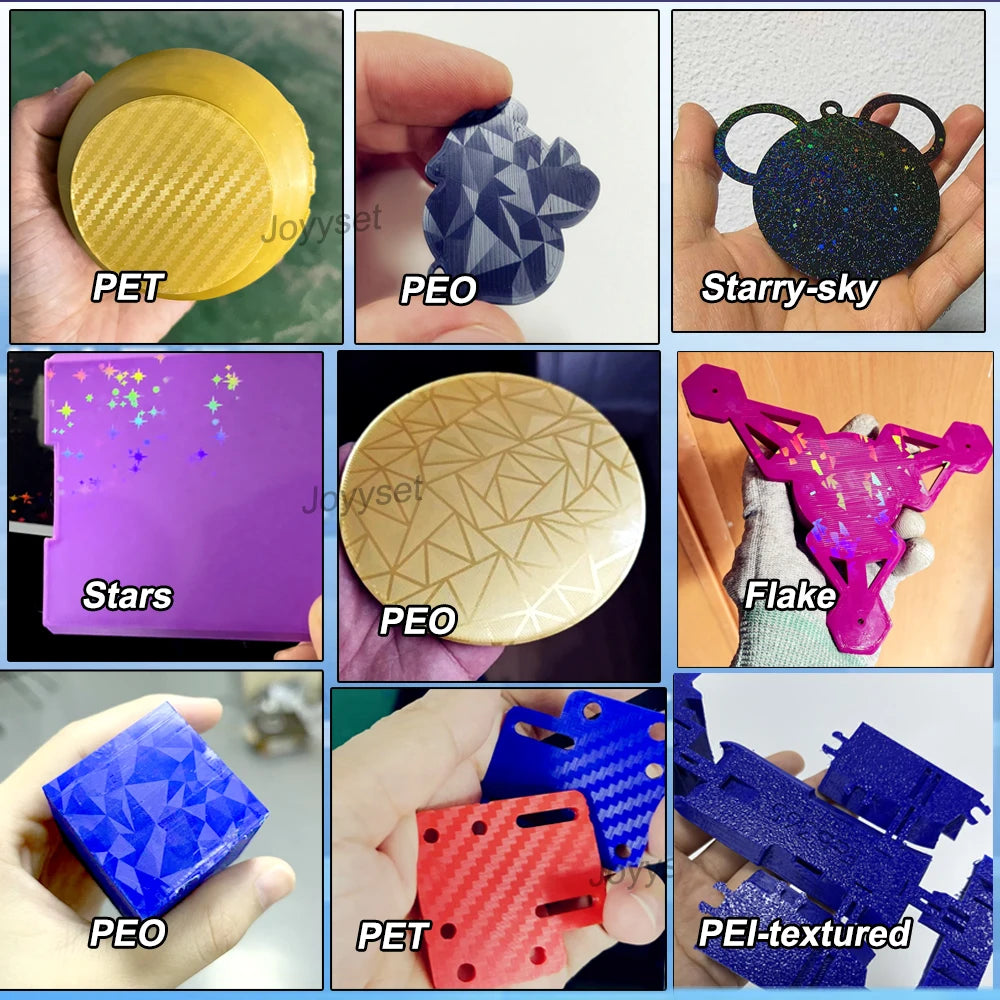 For Bambu Lab H2D H2S Build Plate PEO PET PEY PEI Sheet Double-sided 3D Printing Bed Spring Steel Sheet for Bambulab H2D Parts