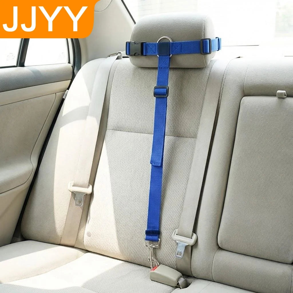 Adjustable Pet Car Seat Belt Safety Harness Leash Lead for Dogs Cats Dog Collars and Leashes Pet Accessories
