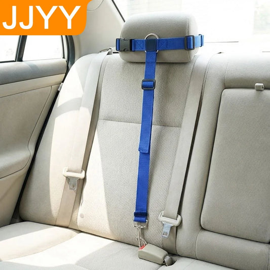 Adjustable Pet Car Seat Belt Safety Harness Leash Lead for Dogs Cats Dog Collars and Leashes Pet Accessories